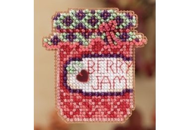 вышивка гладью MH182201 Ягодное варенье. Набор для вышивки в смешанной технике Mill Hill вышивка гладью MH182201 Ягодное варенье. Набор для вышивки в смешанной технике Mill Hill