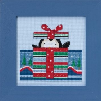 DM301712 Полярные заглядывания. Набор для вышивки в смешанной технике Mill Hill - 1