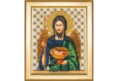  Б-1161 Икона Святой Пророк, Предтечи и Креститель Господний Иоанн Набор для вышивки бисером