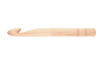 Гачок односторонній Jumbo Birch Wood KnitPro - 1