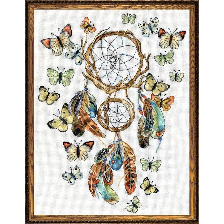 Мрії метеликів. Набір для вишивки хрестиком Design Works dw2937 - 1