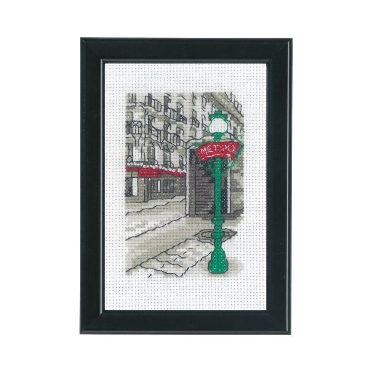 92-1837 Париж (Paris. Набір для вишивання хрестом PERMIN - 1