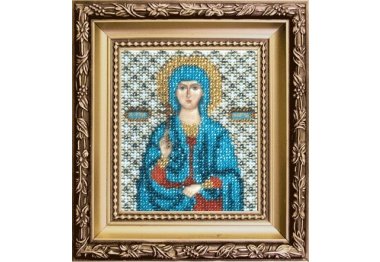  Б-1138 Ікона свята мучениця Пелагея Набір для вишивки бісером