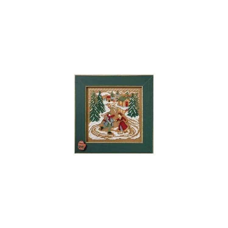 MH147302 Каток. Набор для вышивки в смешанной технике Mill Hill - 1