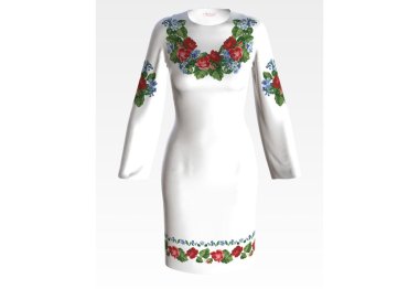  Сукня жіноча (заготовка для вишивки) ПЛ-004