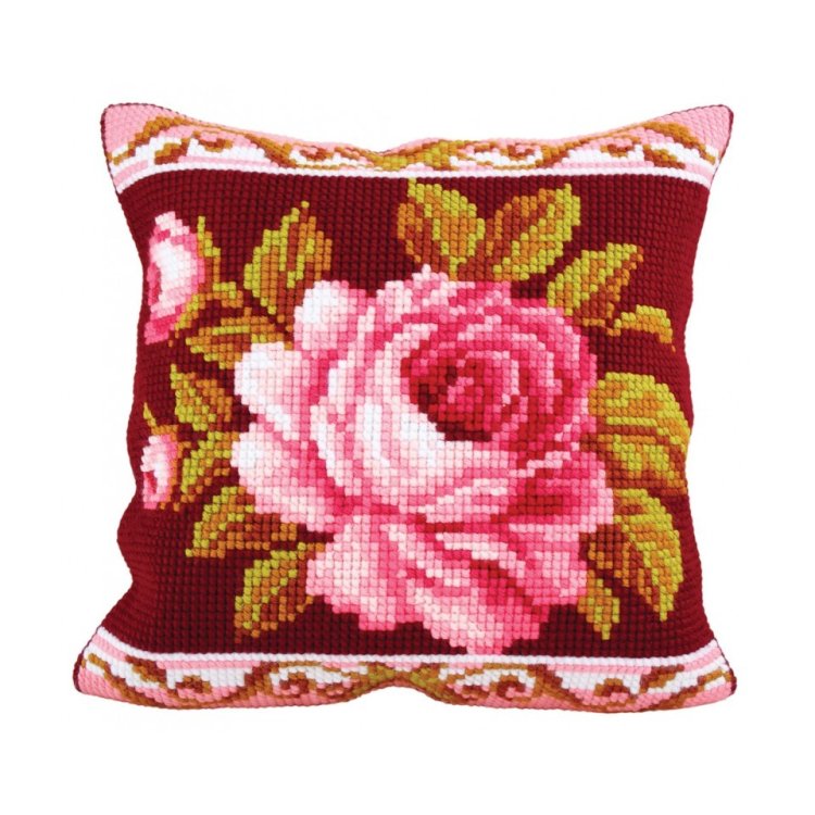 5179 Romantic Rose 2. Набір для вишивки хрестом Collection D'Art - 1