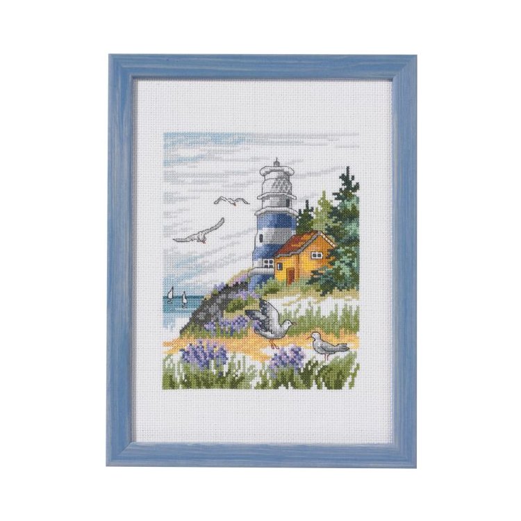 92-1167 Маяк. Набор для вышивания крестом PERMIN - 1