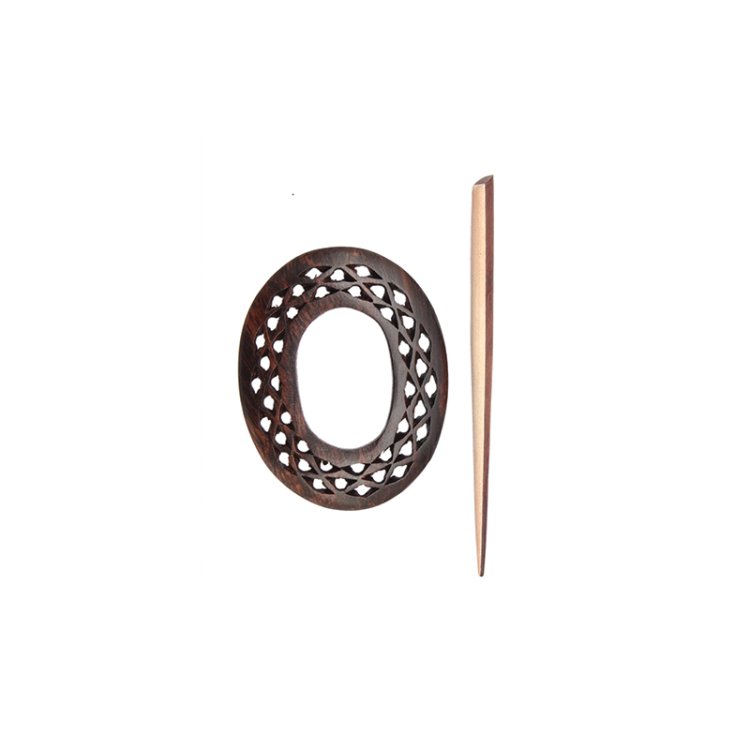 20886 Шпилька для шалі Viola (KP026B) Shawl Pins with Sticks Exotica Series KnitPro - 1
