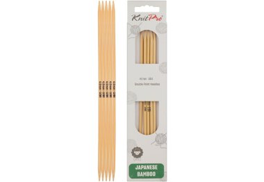 спицы для вязания 22108 Спицы носочные Bamboo KnitPro, 15 см, 4.00 мм