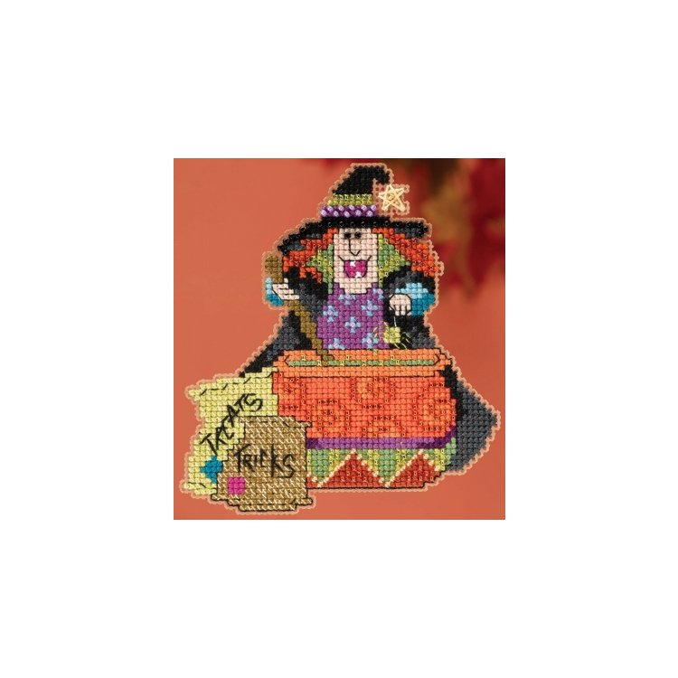 MH195201 Миранда - Фокус Покус. Набор для вышивки в смешанной технике Mill Hill - 1