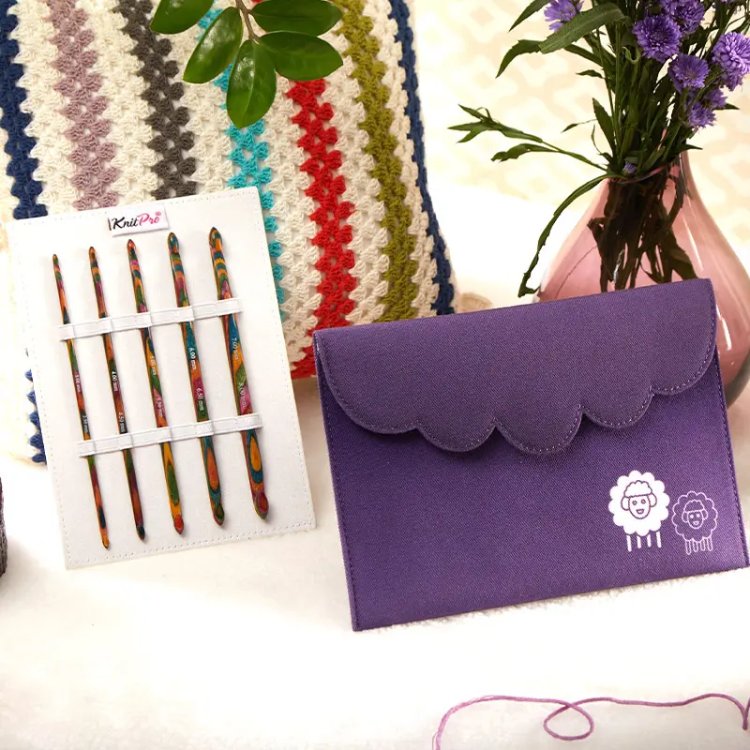 20669 Набір дерев`яних двосторонніх крючків для в`язання Symfonie Wood KnitPro - 2