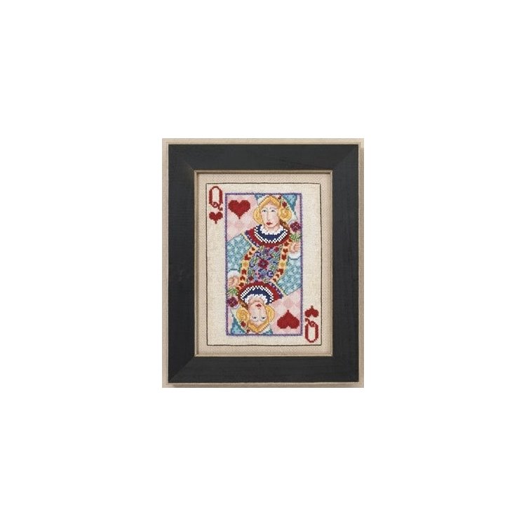 JS300203 Дама. Набір для вишивки в змішаній техніці Mill Hill - 1