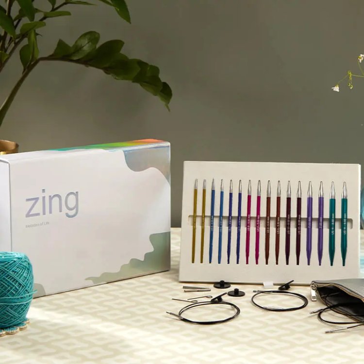 47412 Набор съемных круговых спиц ZING KnitPro - 3