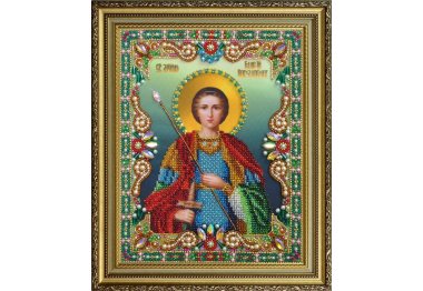  Набор для вышивки бисером Икона "Святой Георгий Победоносец" Р-400 ТМ Картины бисером