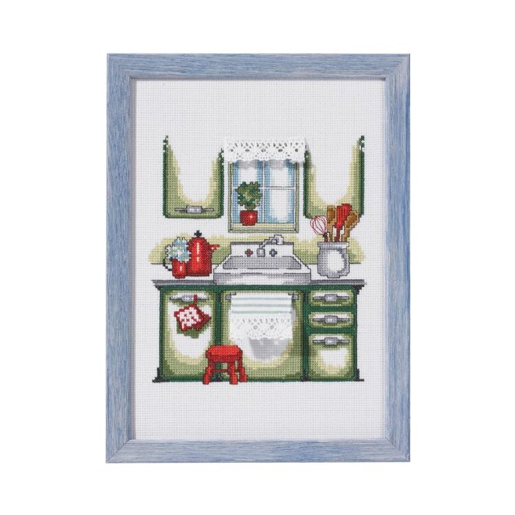 92-1156 Кухня. Набор для вышивания крестом PERMIN - 1