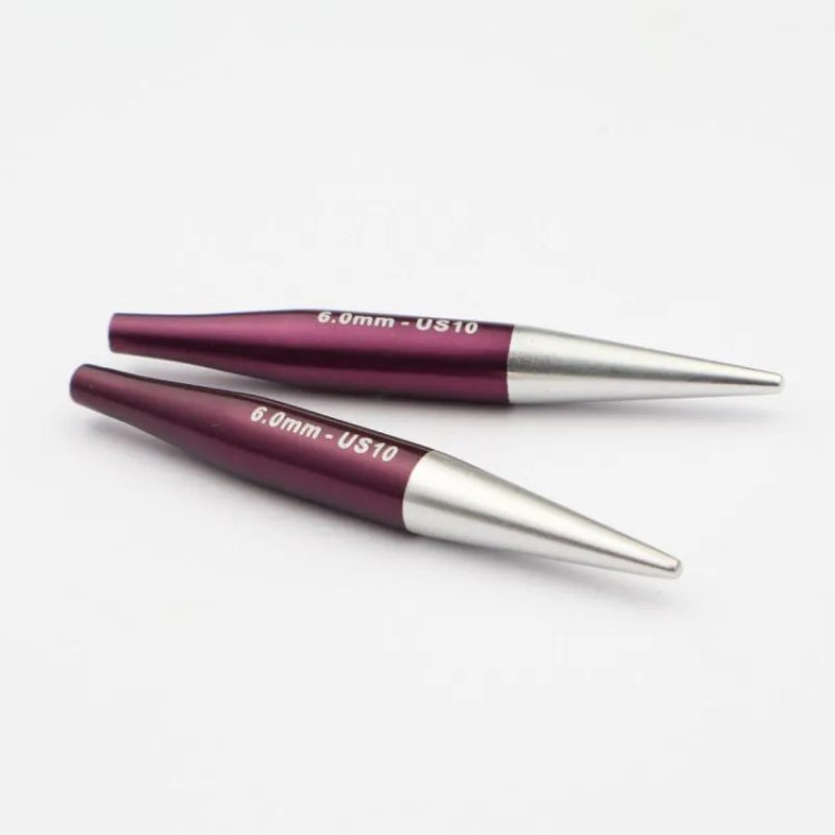 47549 Спиці знімні короткі (5см) Zing KnitPro, 6.00 мм - 1