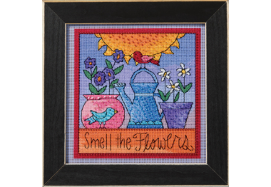 вышивка гладью ST152413 Запах цветов. Набор для вышивки в смешанной технике Mill Hill