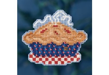 вышивка гладью MH181625 Американский пирог. Набор для вышивки в смешанной технике Mill Hill