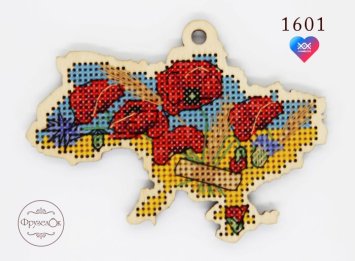 1601 Квітуча. Набір для вишивки хрестиком Фрузелок - 1
