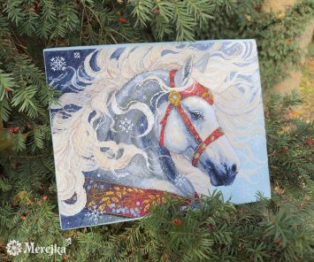 K-290 Метель. Набор для вышивки крестом Мережка - 2 K-290 Метель. Набор для вышивки крестом Мережка - 2