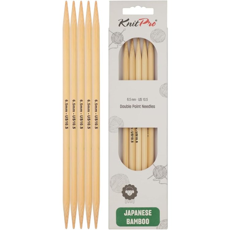 22133 Спицы носочные Bamboo KnitPro, 20 см, 6.50 мм - 1 22133 Спицы носочные Bamboo KnitPro, 20 см, 6.50 мм - 1