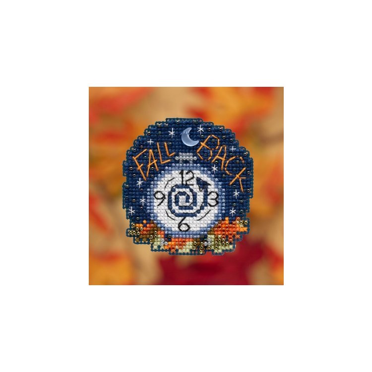 MH181922 Осень вернулась. Набор для вышивки в смешанной технике Mill Hill - 1
