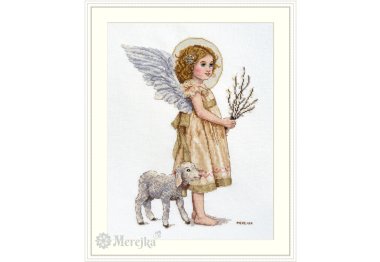  K-256A Весну вітати. Набір для вишивки хрестом Мережка