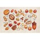 B1165 Орехи и семена. Набор для вышивки крестом - 1
