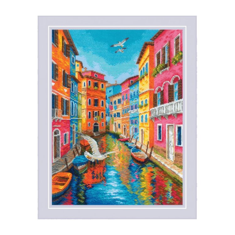 2327 Там, де починається море. Набір для вишивки хрестиком Ріоліс - 1