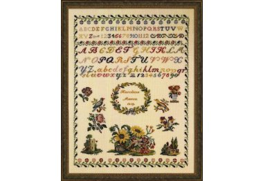  39-1313 Karoline Marca 1819. Набір для вишивання хрестом PERMIN