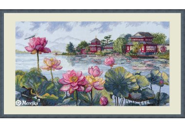 K-281 Lotus Dreams. Набір для вишивки хрестом Мережка K-281 Lotus Dreams. Набір для вишивки хрестом Мережка