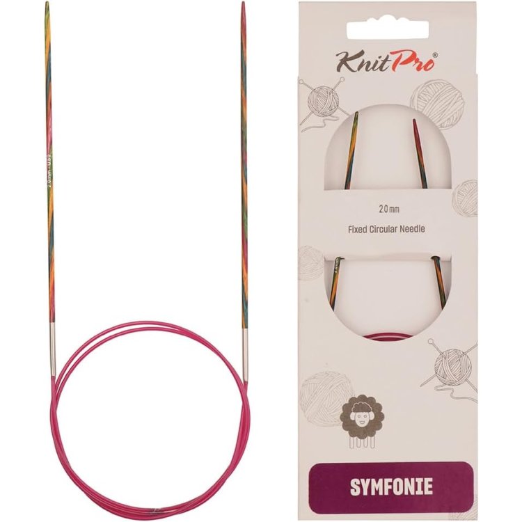 20331 Спицы круговые Symfonie Wood KnitPro, 80 см, 2.00 мм - 1