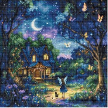 Набір для вишивки хрестиком L9942 Luna's Garden. Letistitch - 1