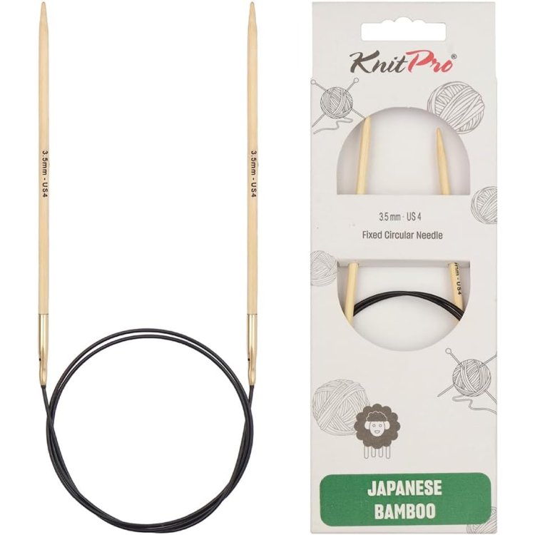 22246 Спиці кругові Bamboo KnitPro, 80 см, 3.50 мм - 1 22246 Спиці кругові Bamboo KnitPro, 80 см, 3.50 мм - 1