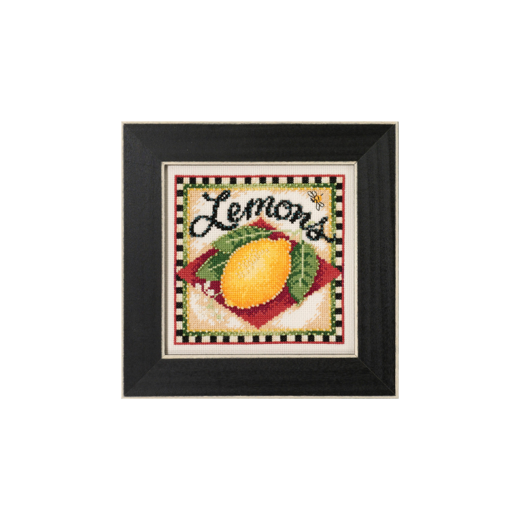 DM302312 Лимони. Набір для вишивки в змішаній техниці Mill Hill - 1