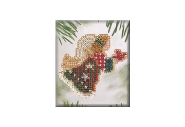 вышивка гладью h117 Рождественский Ангел. Набор для вышивки в смешанной технике Mill Hill вышивка гладью h117 Рождественский Ангел. Набор для вышивки в смешанной технике Mill Hill