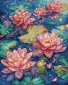 Набор для вышивки крестом L9910 Water lily. Letistitch - 1 Набор для вышивки крестом L9910 Water lily. Letistitch - 1