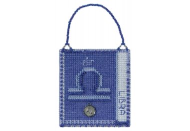 вишивка гладдю MH161821 Терези. Набір для вишивки в змішаній техниці Mill Hill