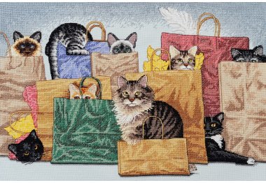  4612 Шоппинг. Набор для вышивки крестом Classic Design