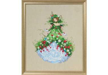  MD197 Merry Merry // Веселого веселого. Схема для вышивания крестом на бумаге Mirabilia Designs