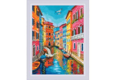 2327 Там, где начинается море. Набор для вышивки крестиком Riolis 2327 Там, где начинается море. Набор для вышивки крестиком Riolis