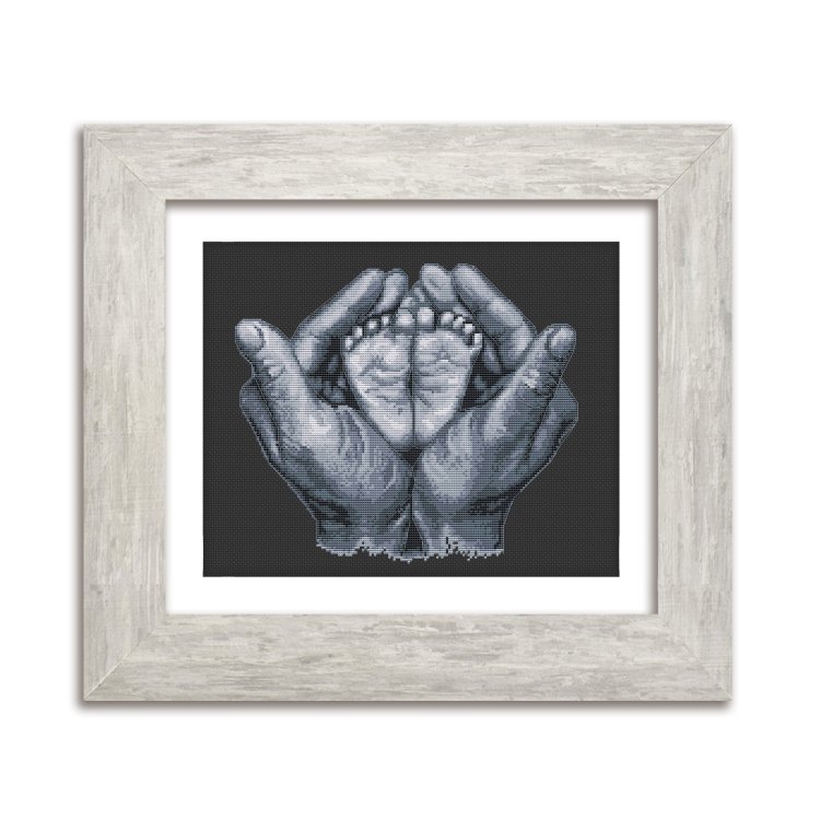 N013 Щастя. Набір для вишивки хрестом Кольорова - 1 N013 Щастя. Набір для вишивки хрестом Кольорова - 1