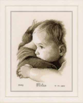 PN-0158510 Объятие ребенка. Набор для вышивки крестом Vervaco - 1