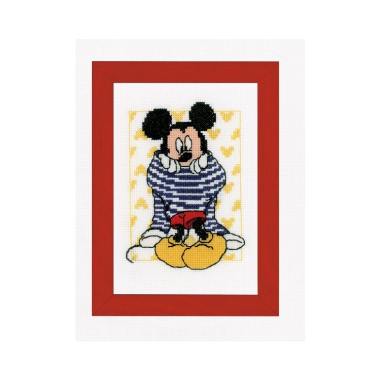 PN-0167520 Mickey Mouse. Набір для вишивки хрестиком Vervaco - 1