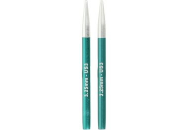 спиці для в'язання 47542 Спиці знімні короткі (5см) Zing KnitPro, 3.25 мм