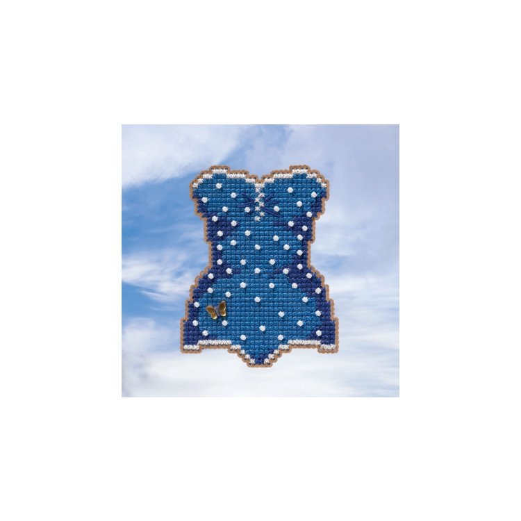 MH181915 Купальник. Набір для вишивки в змішаній техніці Mill Hill - 1