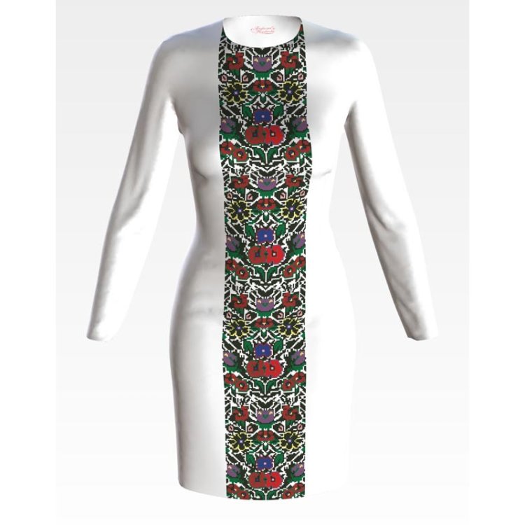 Платье женское (заготовка для вышивки) ПЛ-891 - 1