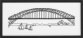 92-4329 Мост. Графика. Набор для вышивания крестом PERMIN - 1
