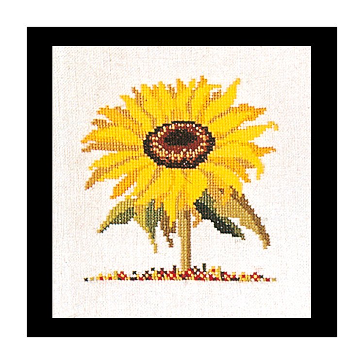 901 Sunflower Linen. Набір для вишивки хрестом Thea Gouverneur - 1