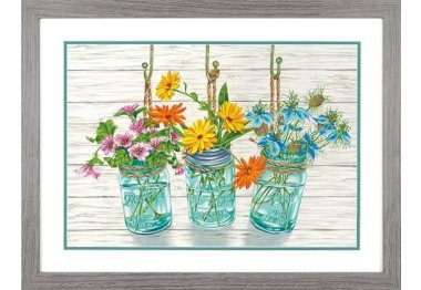  73-91805 Набір для малювання фарбами за номерами Dimensions "Floral design" Квітковий дизайн"
